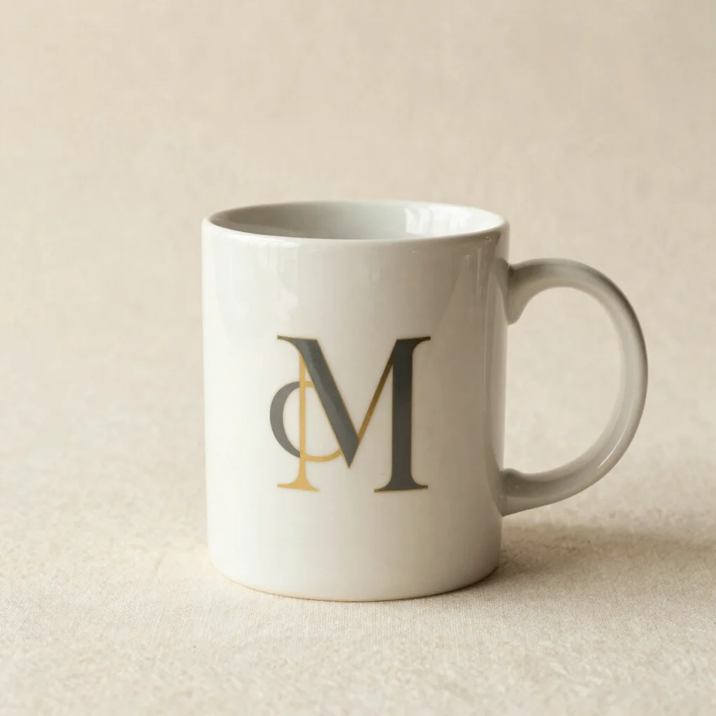 Personalized Monogram Ceramic Mug
